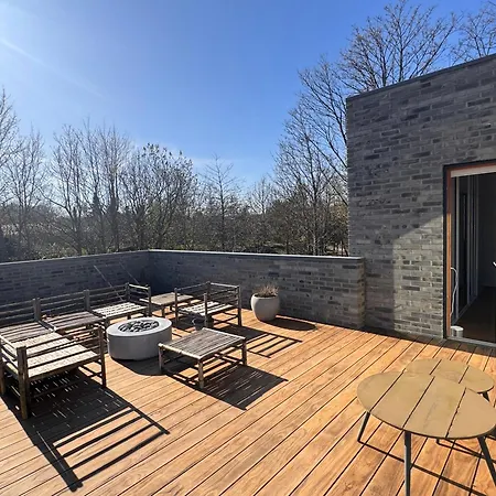 Villa Luxury With Garden Sauna, Near Aarhus Hojbjerg